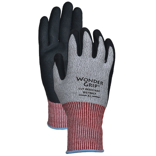GLOVE, ANSI 4 WONDER GRIP, M 9.5" x3.4" x0.5"